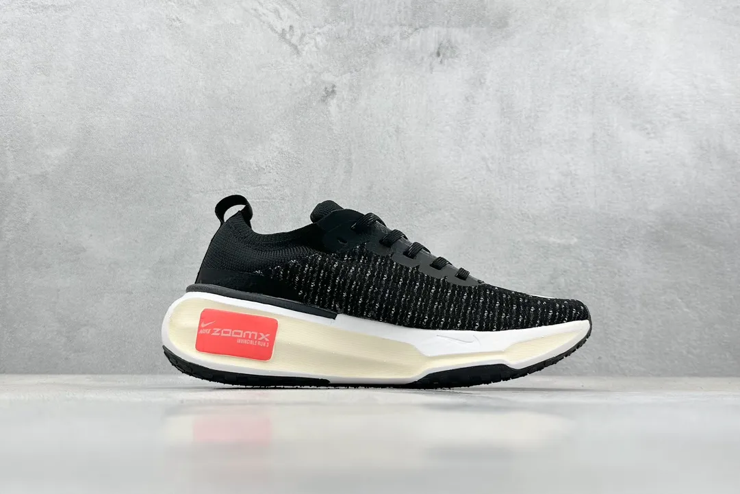 Popular Nike ZoomX Invincible Run FK 3 Black Marathon Running Shoes – Replica Nike Style DR2615 1481