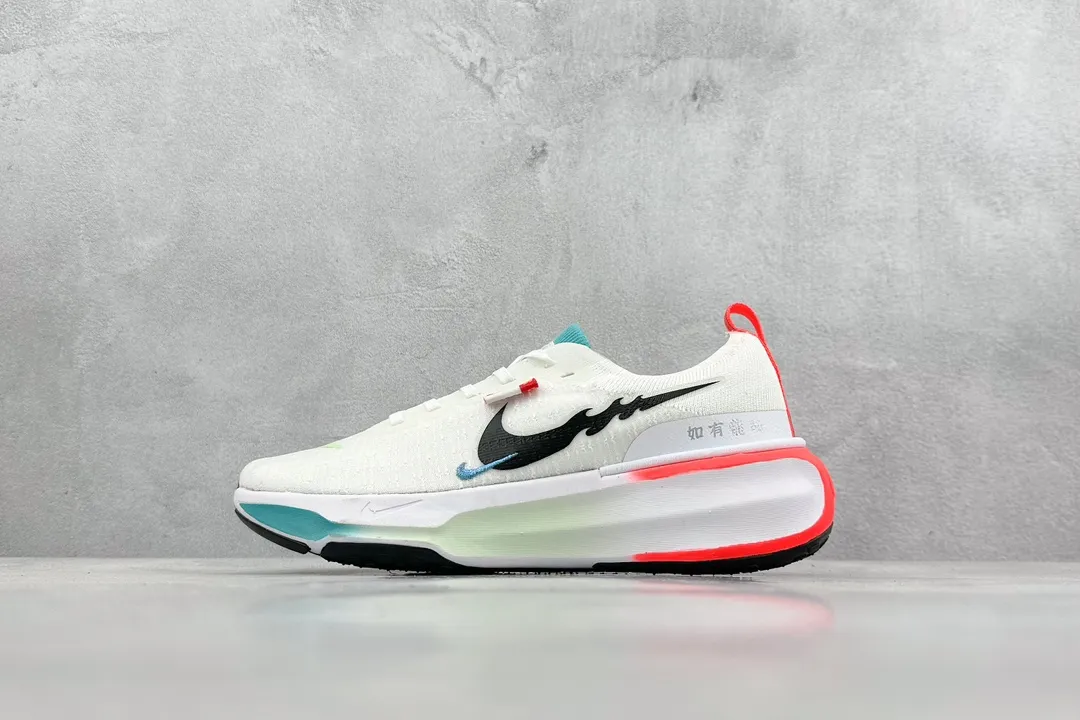 Nike ZoomX Invincible Run FK 3 White Black Blue Marathon Running Shoes – Pure  Version 230 with Premium Replica Nike Design Neat 1502
