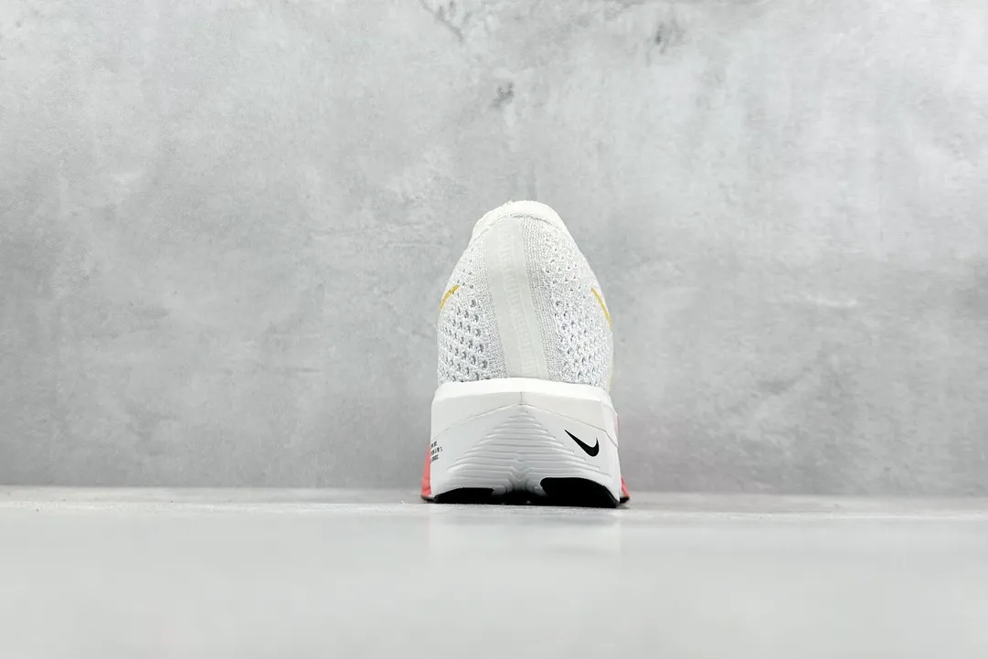 WaterResistant Nike ZoomX Vaporfly NEXT% 3 Marathon Running Shoes – White Red,  Cushioning, Multiple Sizes, Inspired by Replica Nike Designs 1483