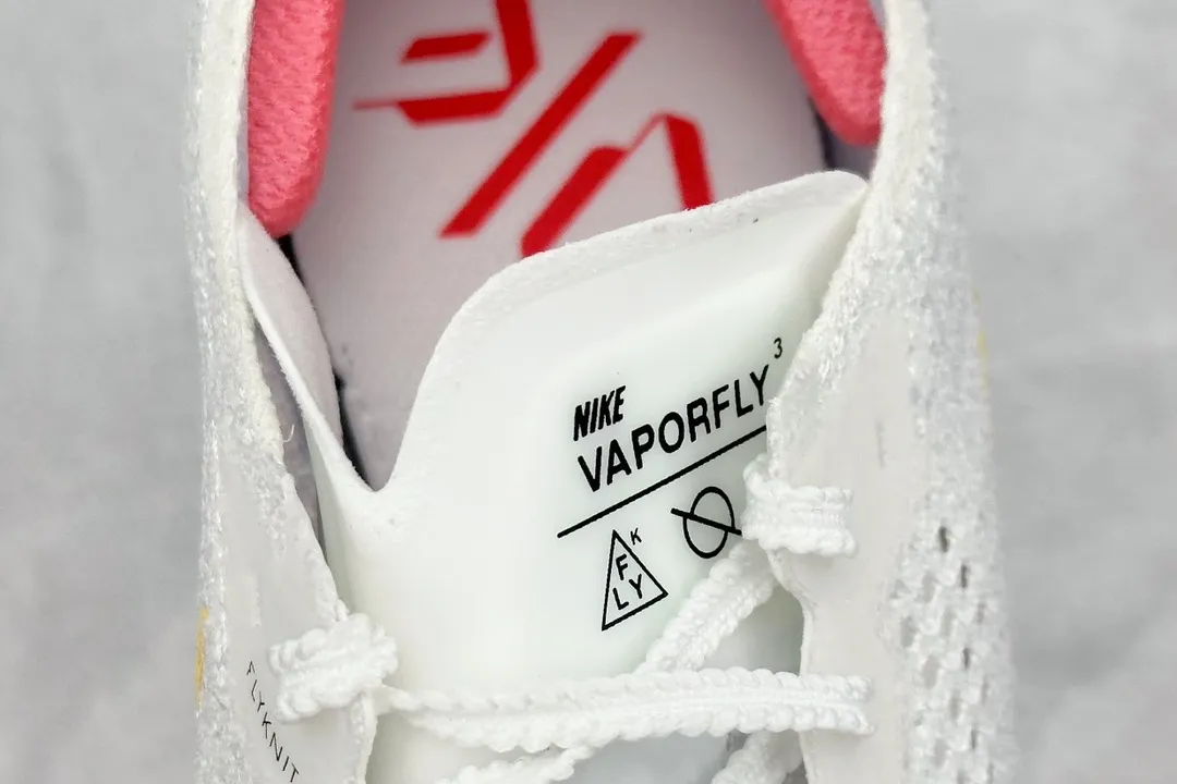 WaterResistant Nike ZoomX Vaporfly NEXT% 3 Marathon Running Shoes – White Red,  Cushioning, Multiple Sizes, Inspired by Replica Nike Designs 1483