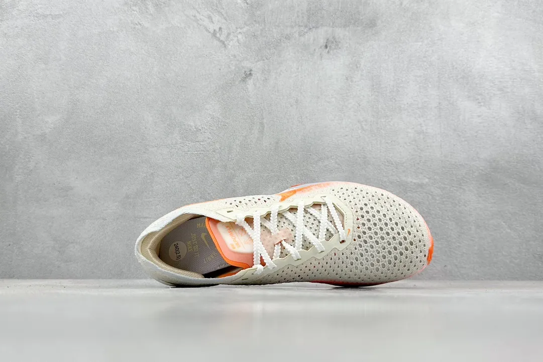 Nike ZoomX Vaporfly NEXT% 3 Men’s Running Shoes – White Orange, Marathon Style with Replica Nike Design Premium 1479