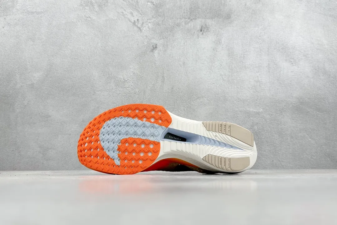 Nike ZoomX Vaporfly NEXT% 3 Men’s Running Shoes – White Orange, Marathon Style with Replica Nike Design Premium 1479