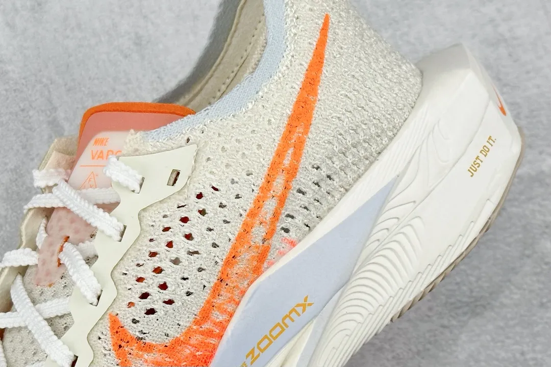 Nike ZoomX Vaporfly NEXT% 3 Men’s Running Shoes – White Orange, Marathon Style with Replica Nike Design Premium 1479