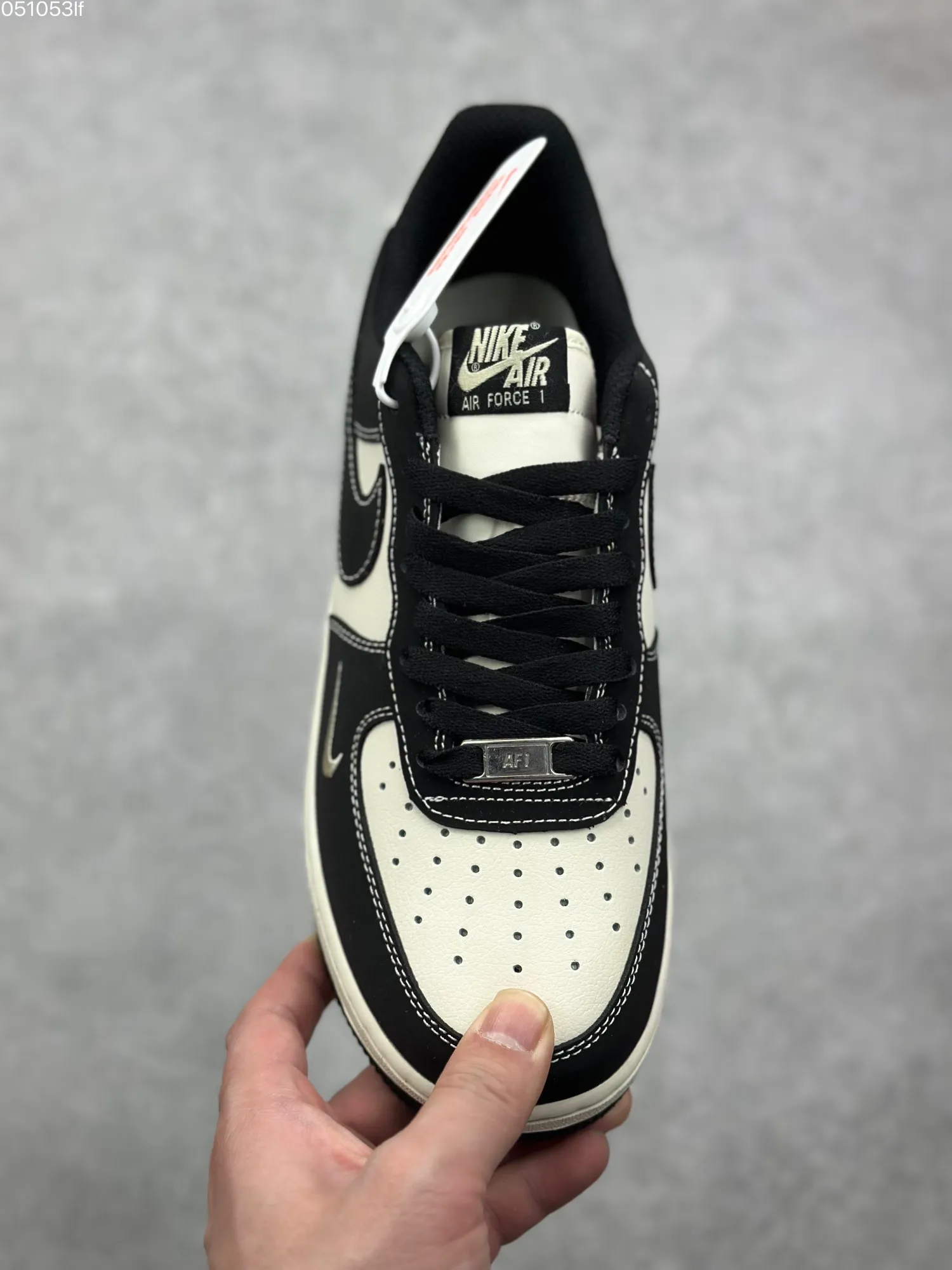 QuickDry Nike x Supreme Air Force 1 ’07 Low Cream Black – Limited Edition Rep Shoes & Best Replica Sneakers 994