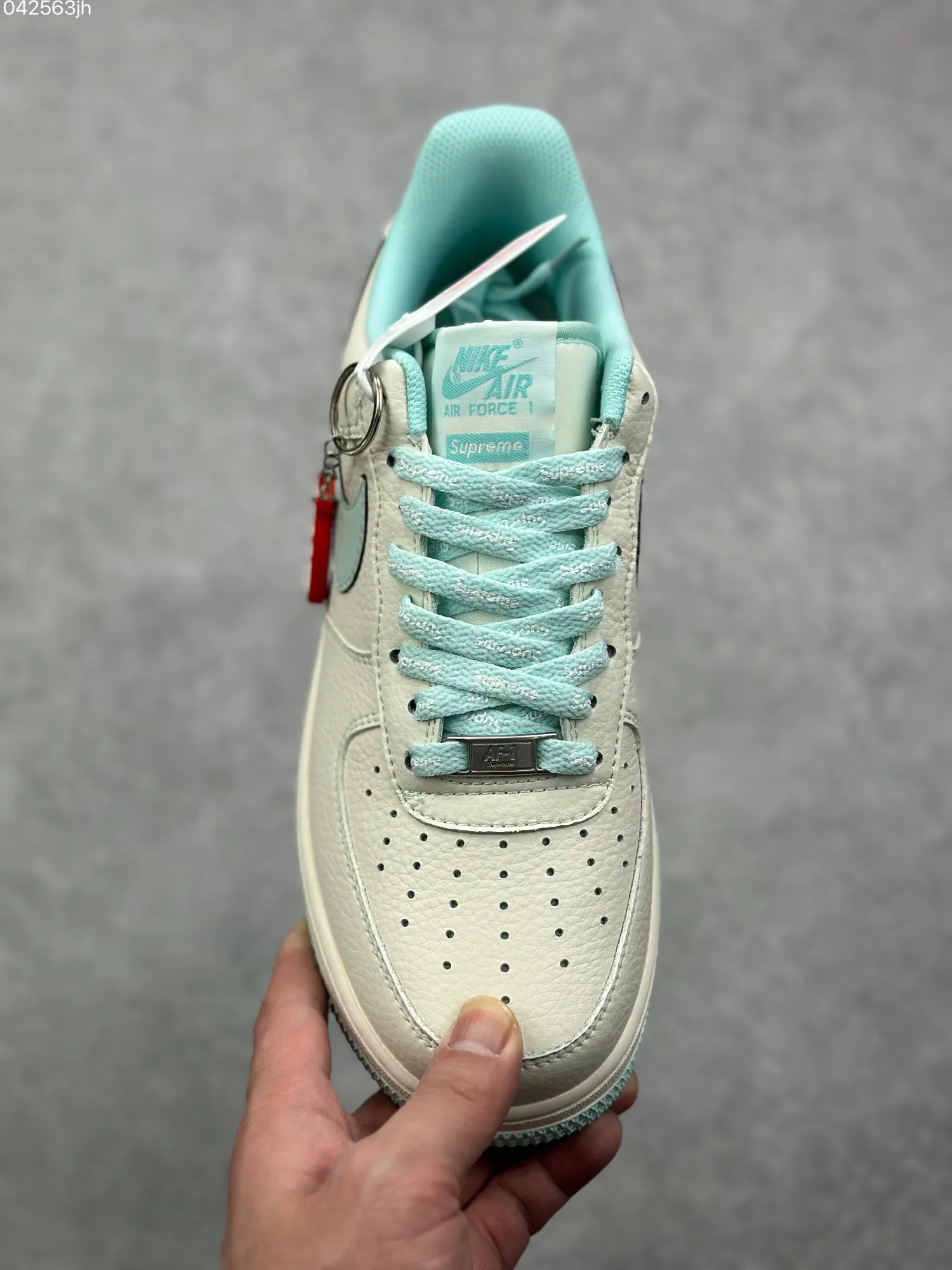 Nike x Supreme Air Force 1 07 Low ‘Ice Blue’ – Limited Edition Rep Shoes & Best Replica Sneakers OnTrend 998