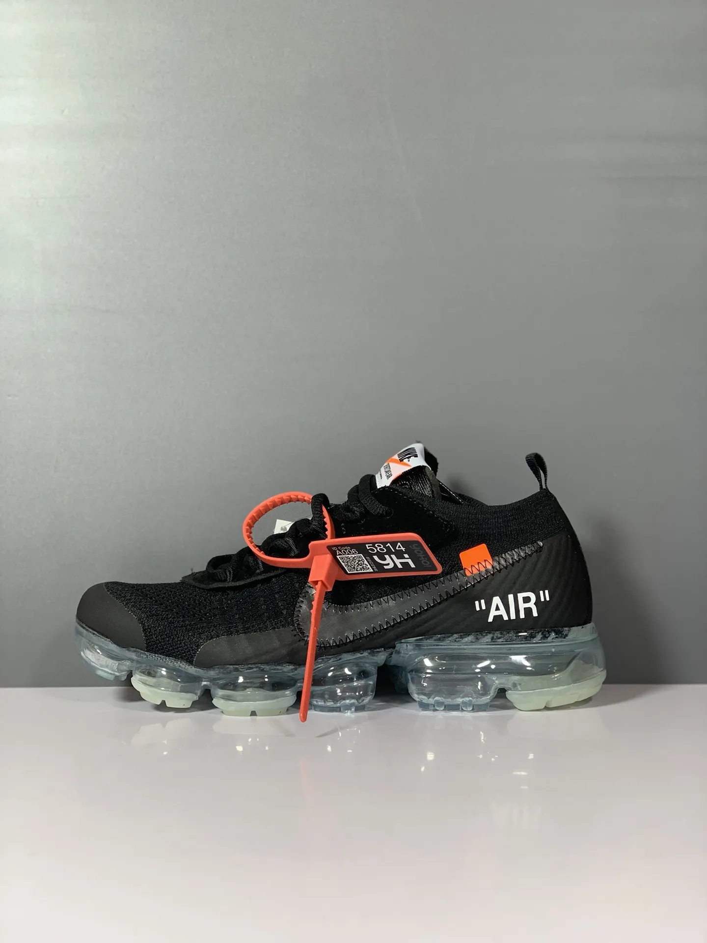 ComfortFit Off-White Nike VaporMax Black Blue Rep Shoes –  Replica Nikes 1372