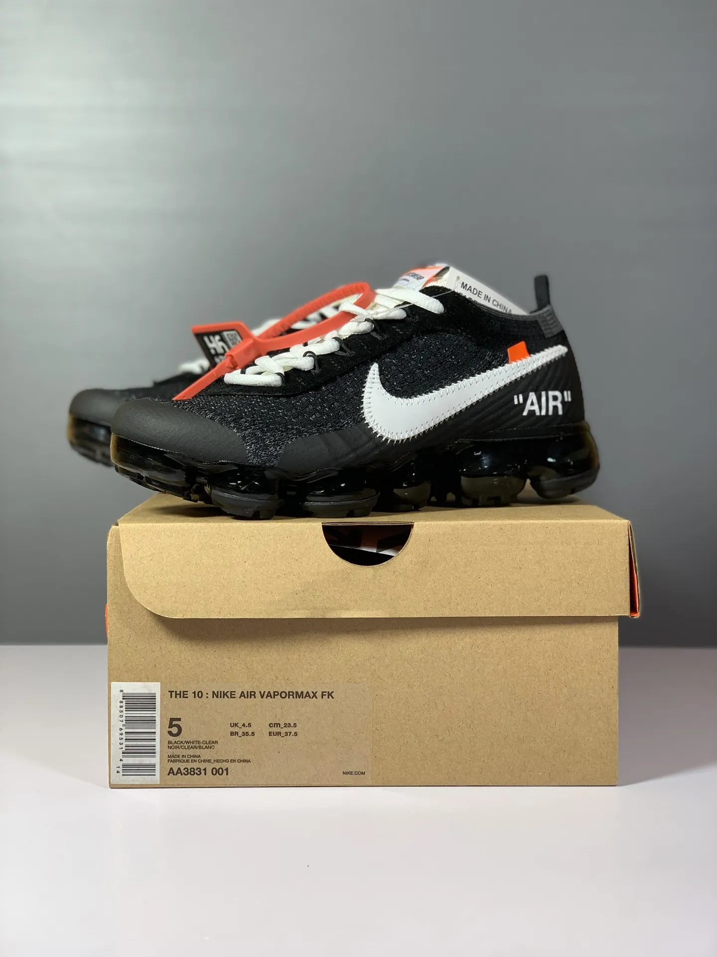 Off-White Nike VaporMax Black Running Shoes –  Replica Sneakers & Rep Shoes Collection GoAnywhere 1371