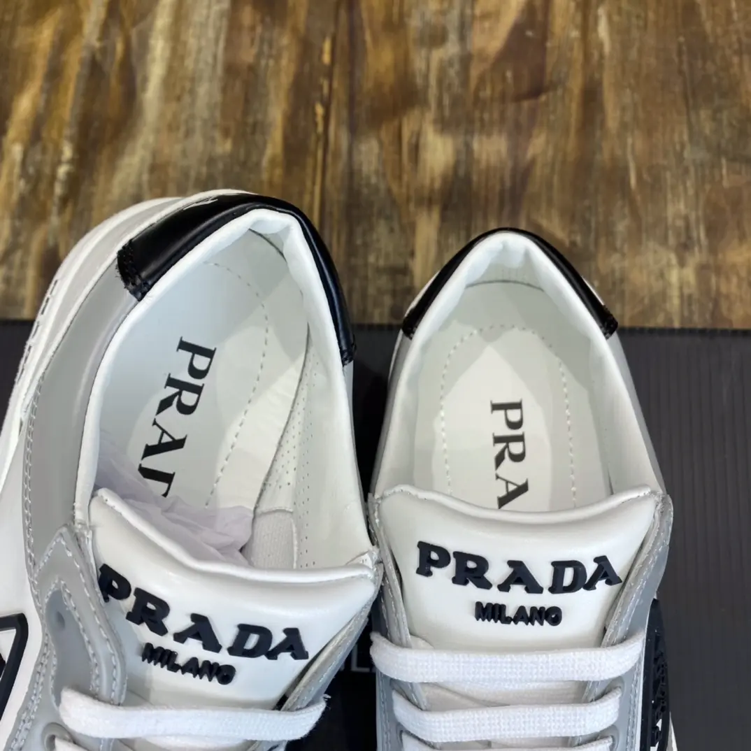 Prada 22C White Low-Top Sneakers – High Quality Replica Prada Shoes for Sale EyeCatching 217