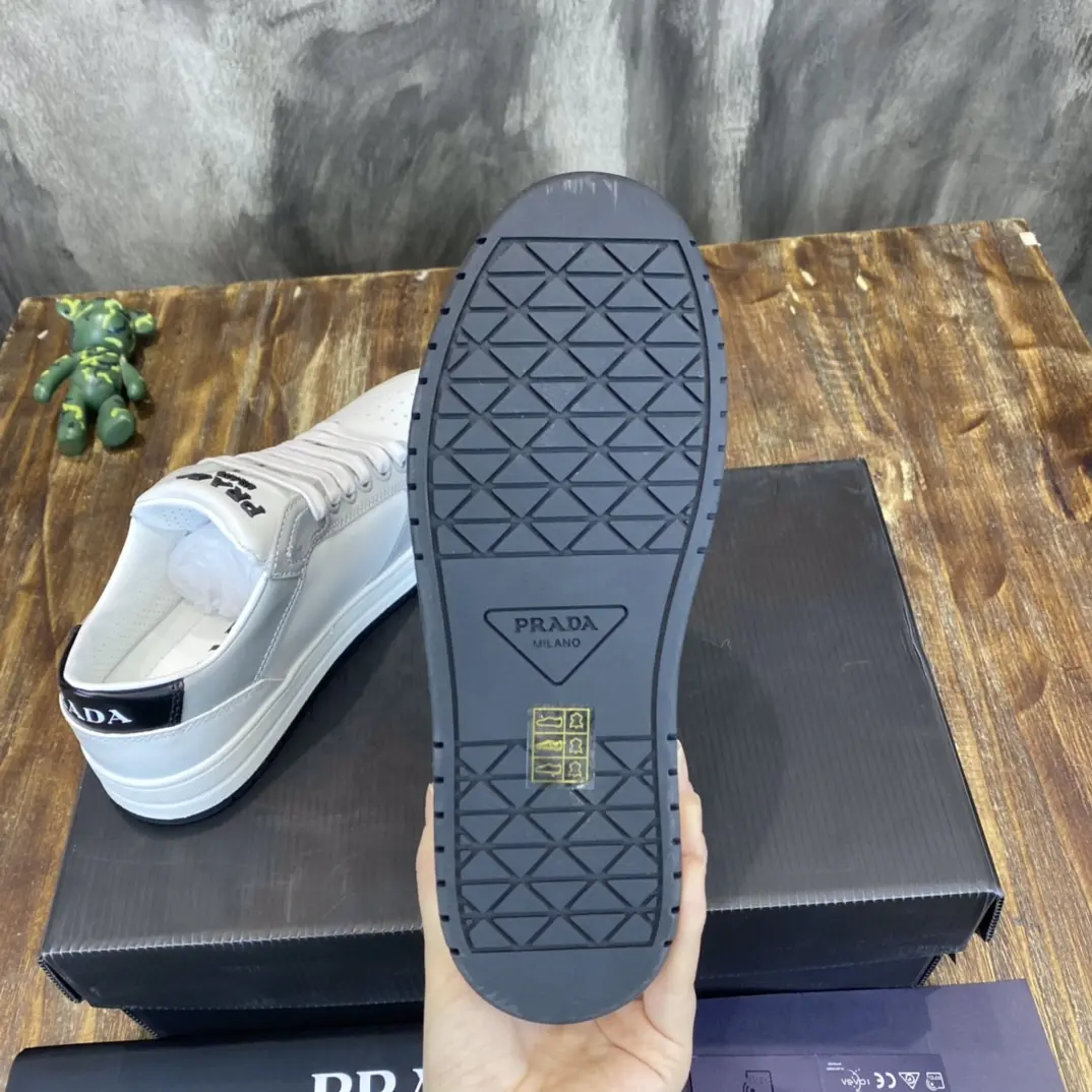 Prada 22C White Low-Top Sneakers – High Quality Replica Prada Shoes for Sale EyeCatching 217