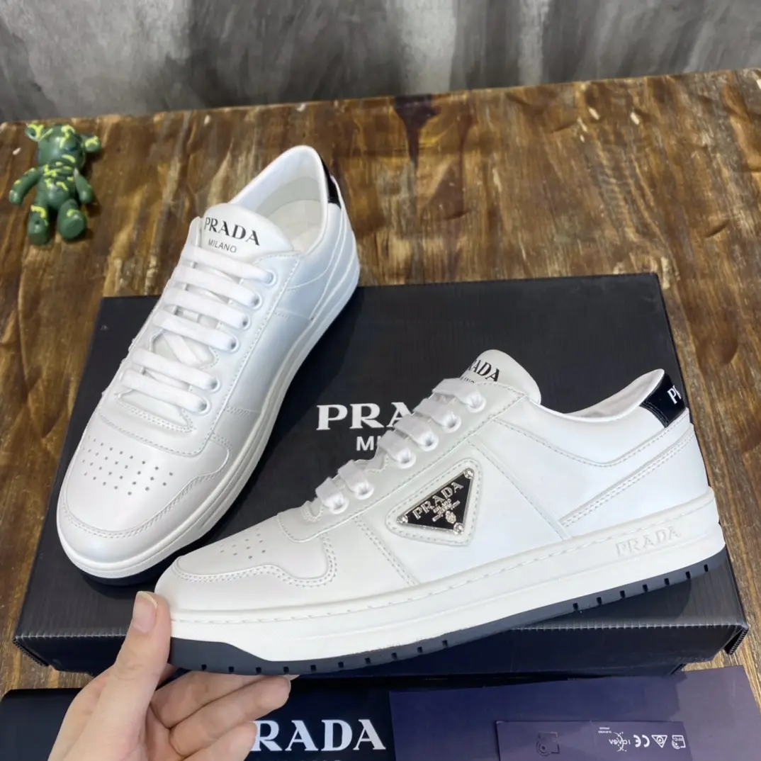 Prada 22C White Sneakers Low-Top – Replica Prada Shoes with High Quality Reliable 195