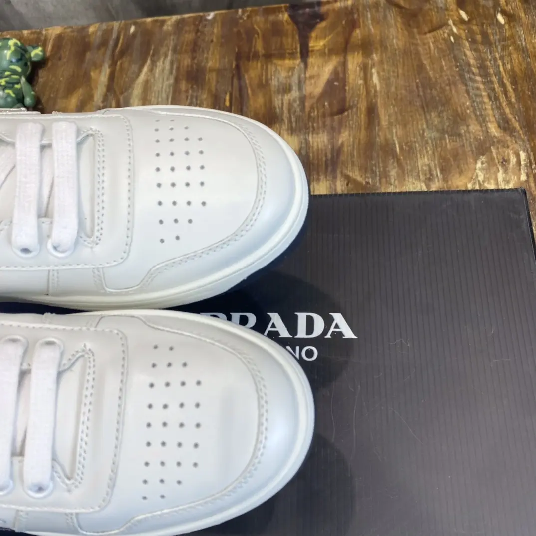 Prada 22C White Sneakers Low-Top – Replica Prada Shoes with High Quality Reliable 195