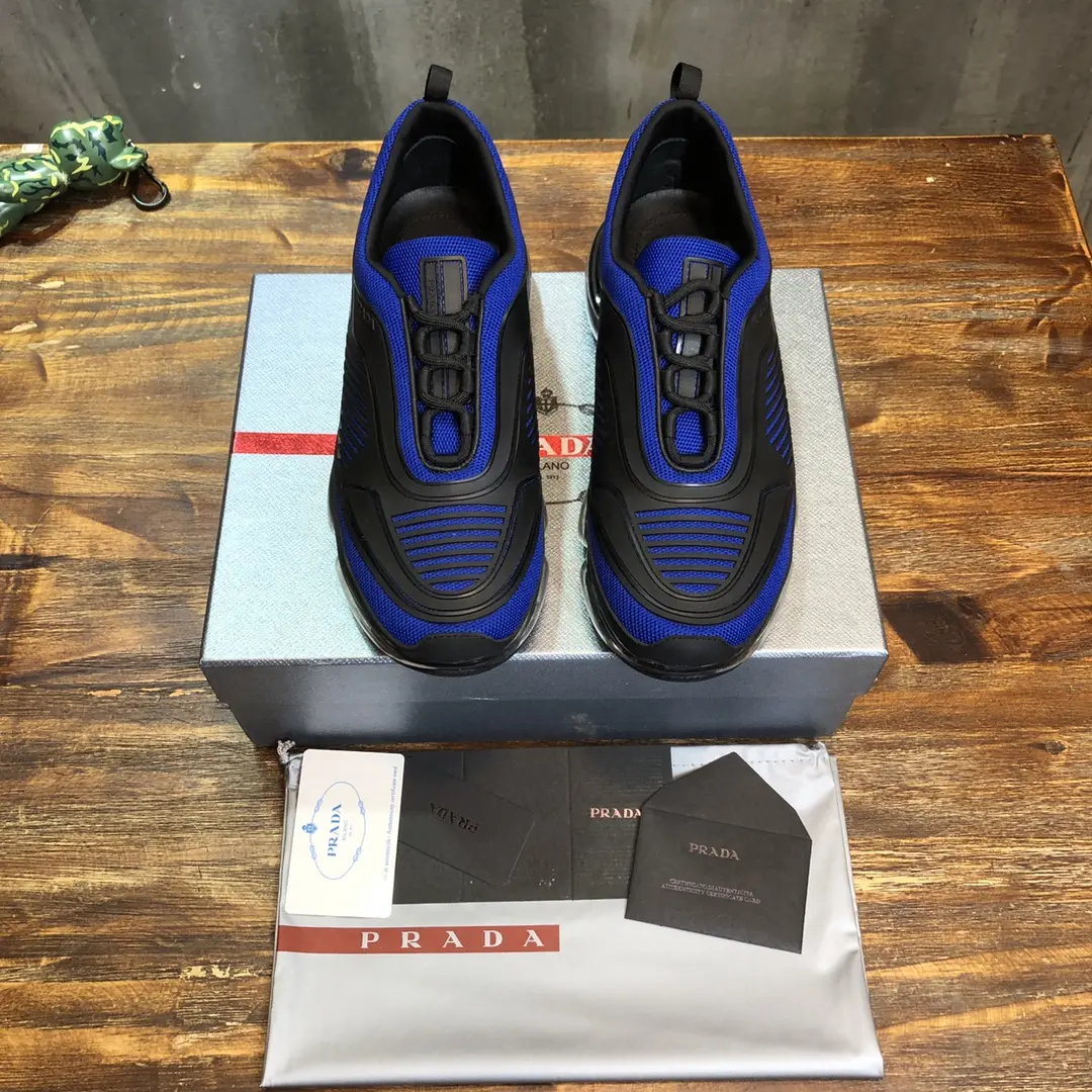 Prada America’s Cup Sneaker Blue Black – High Quality Replica Prada Shoes & 1:1 Sneakers Lightweight 240