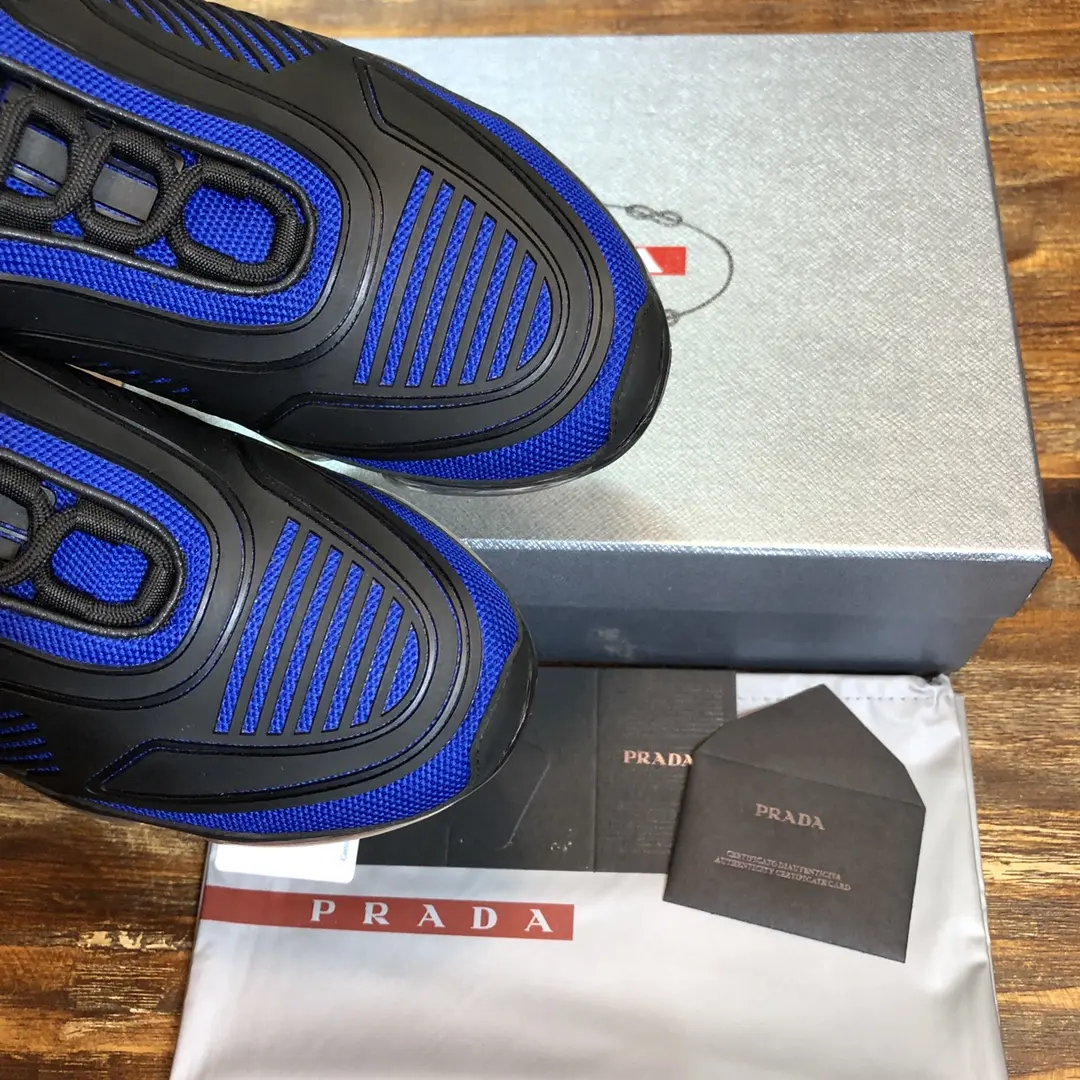 Prada America’s Cup Sneaker Blue Black – High Quality Replica Prada Shoes & 1:1 Sneakers Lightweight 240