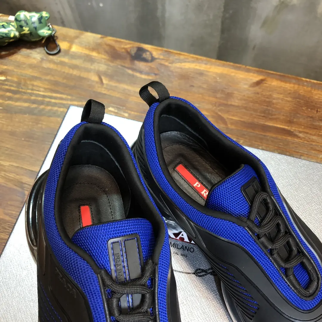 Prada America’s Cup Sneaker Blue Black – High Quality Replica Prada Shoes & 1:1 Sneakers Lightweight 240