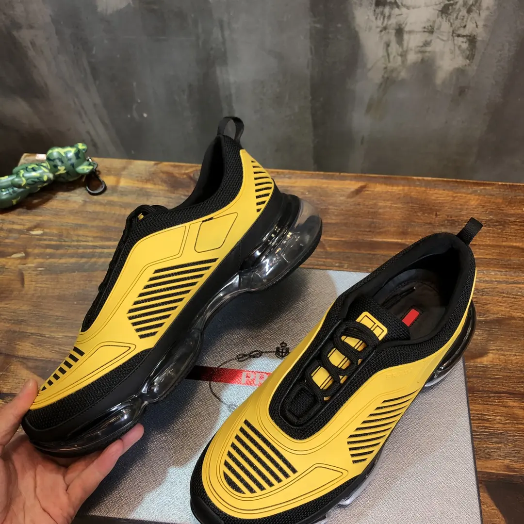 Prada America’s Cup Yellow Sneakers – High Quality Replica Prada Shoes & 1:1 Sneakers Chic 239