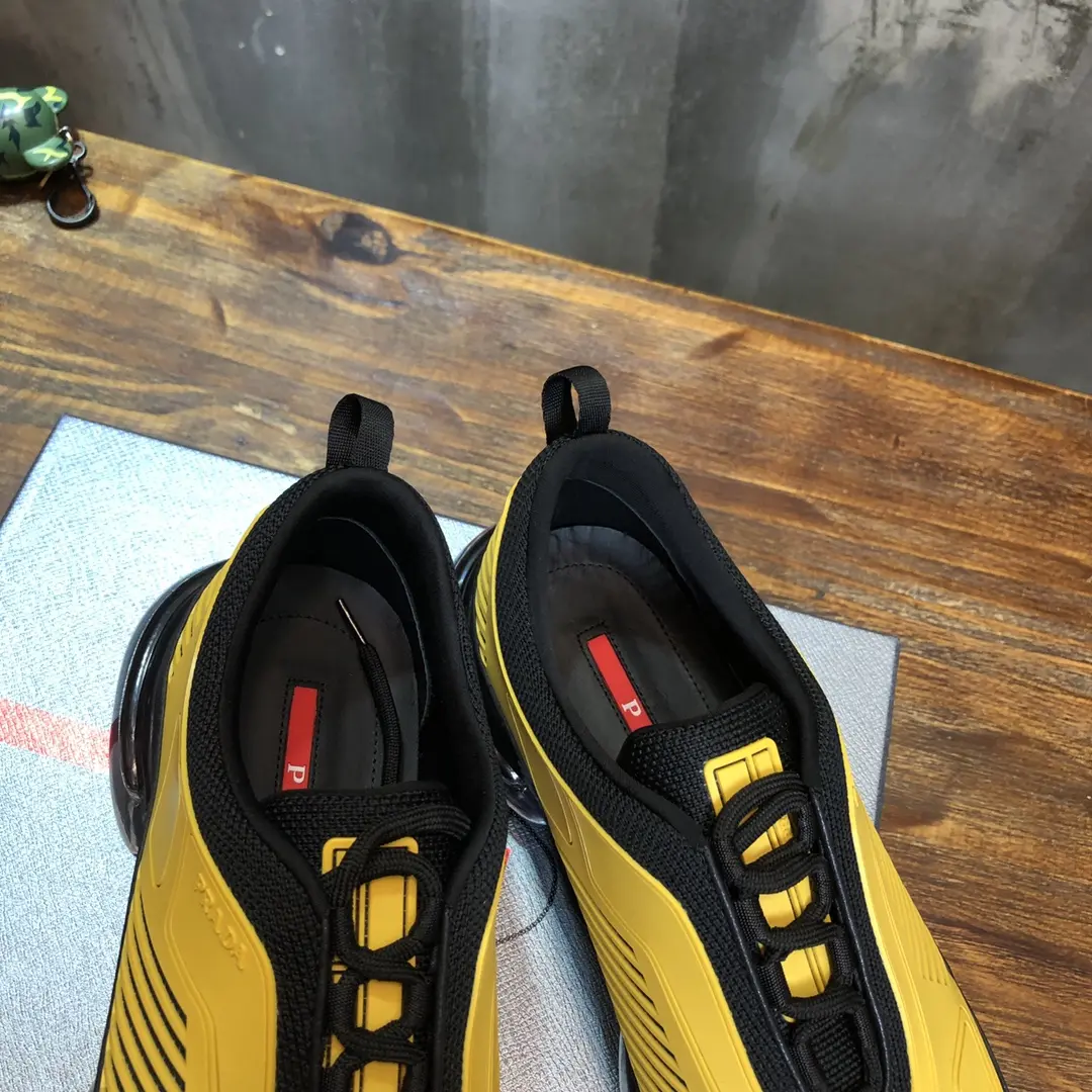 Prada America’s Cup Yellow Sneakers – High Quality Replica Prada Shoes & 1:1 Sneakers Chic 239