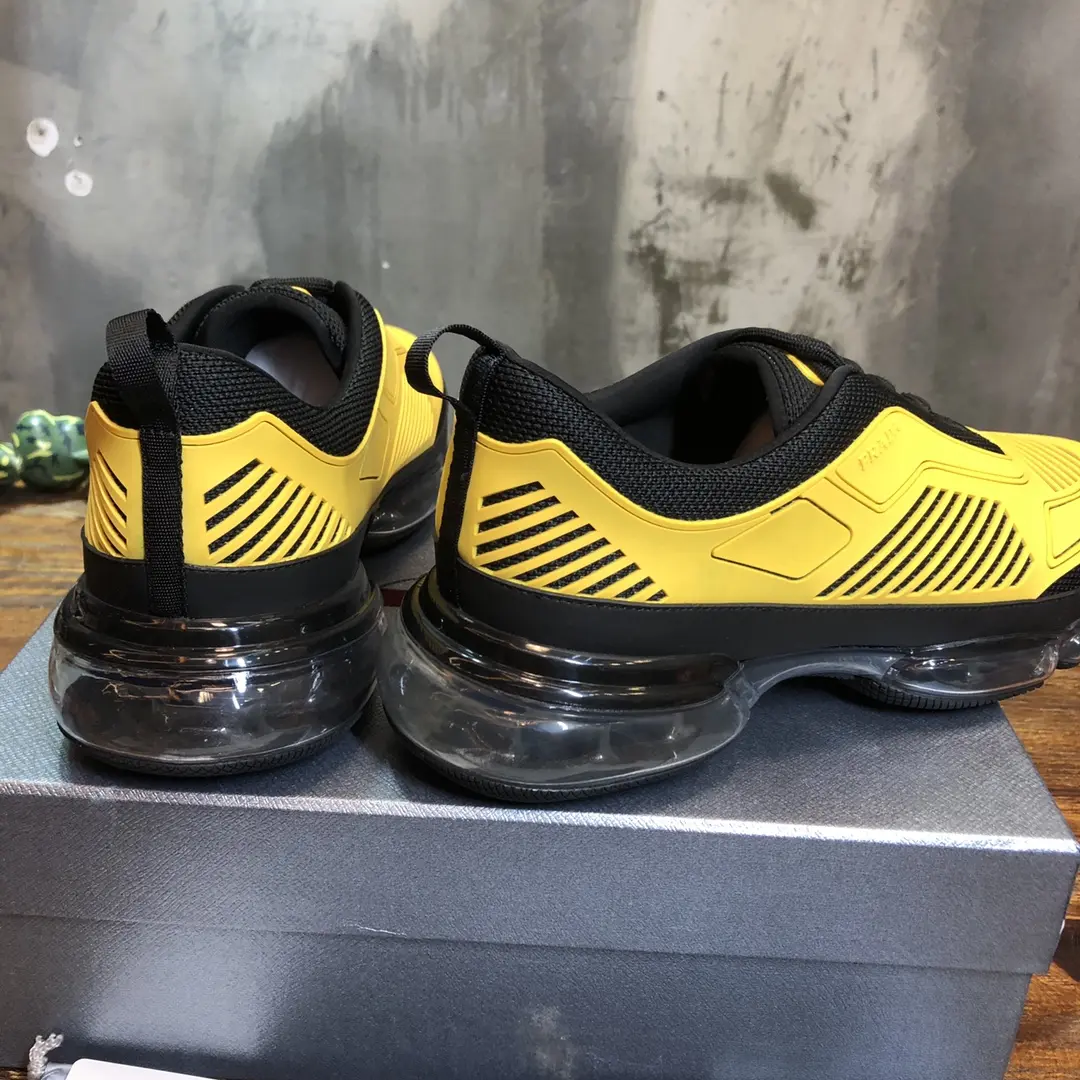 Prada America’s Cup Yellow Sneakers – High Quality Replica Prada Shoes & 1:1 Sneakers Chic 239