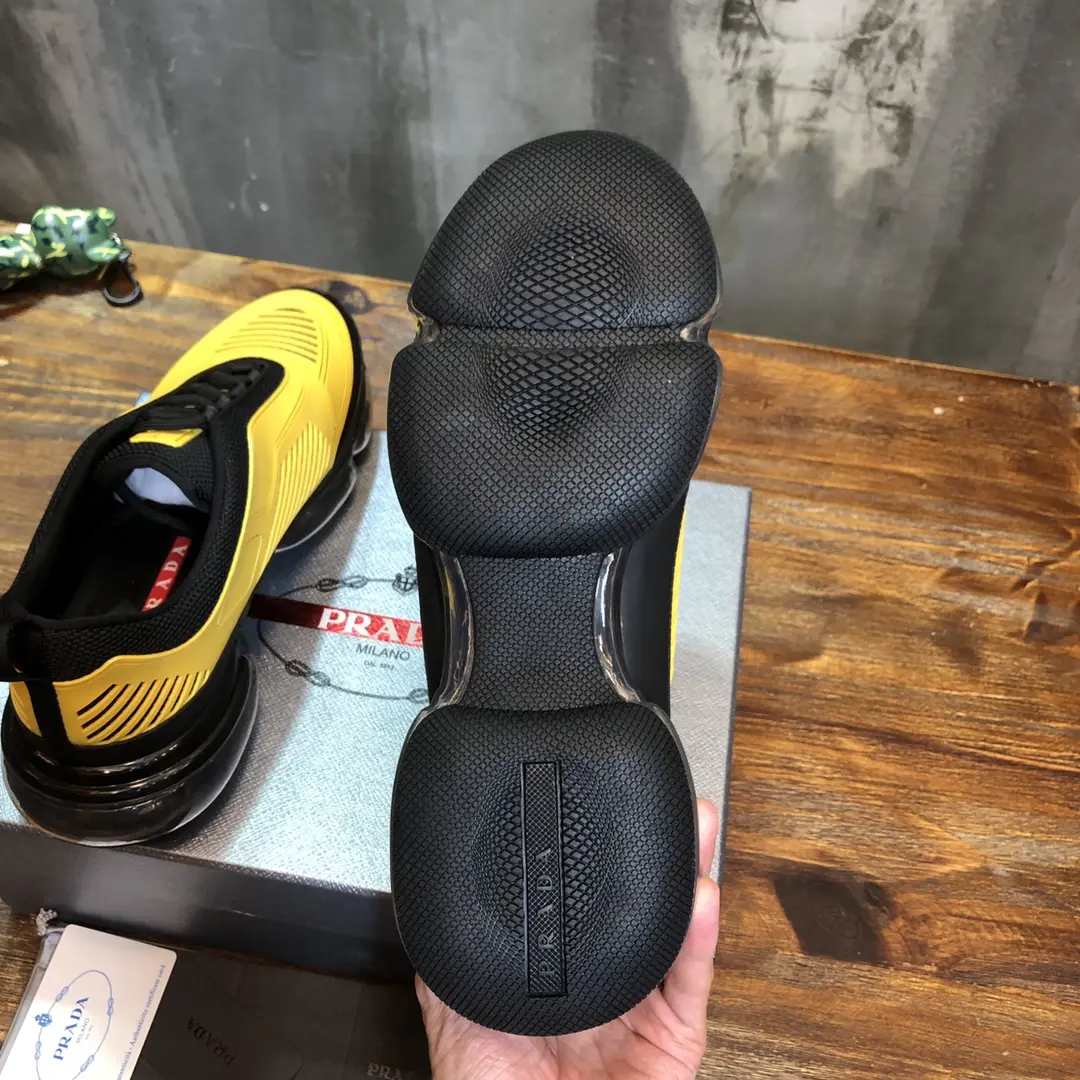 Prada America’s Cup Yellow Sneakers – High Quality Replica Prada Shoes & 1:1 Sneakers Chic 239