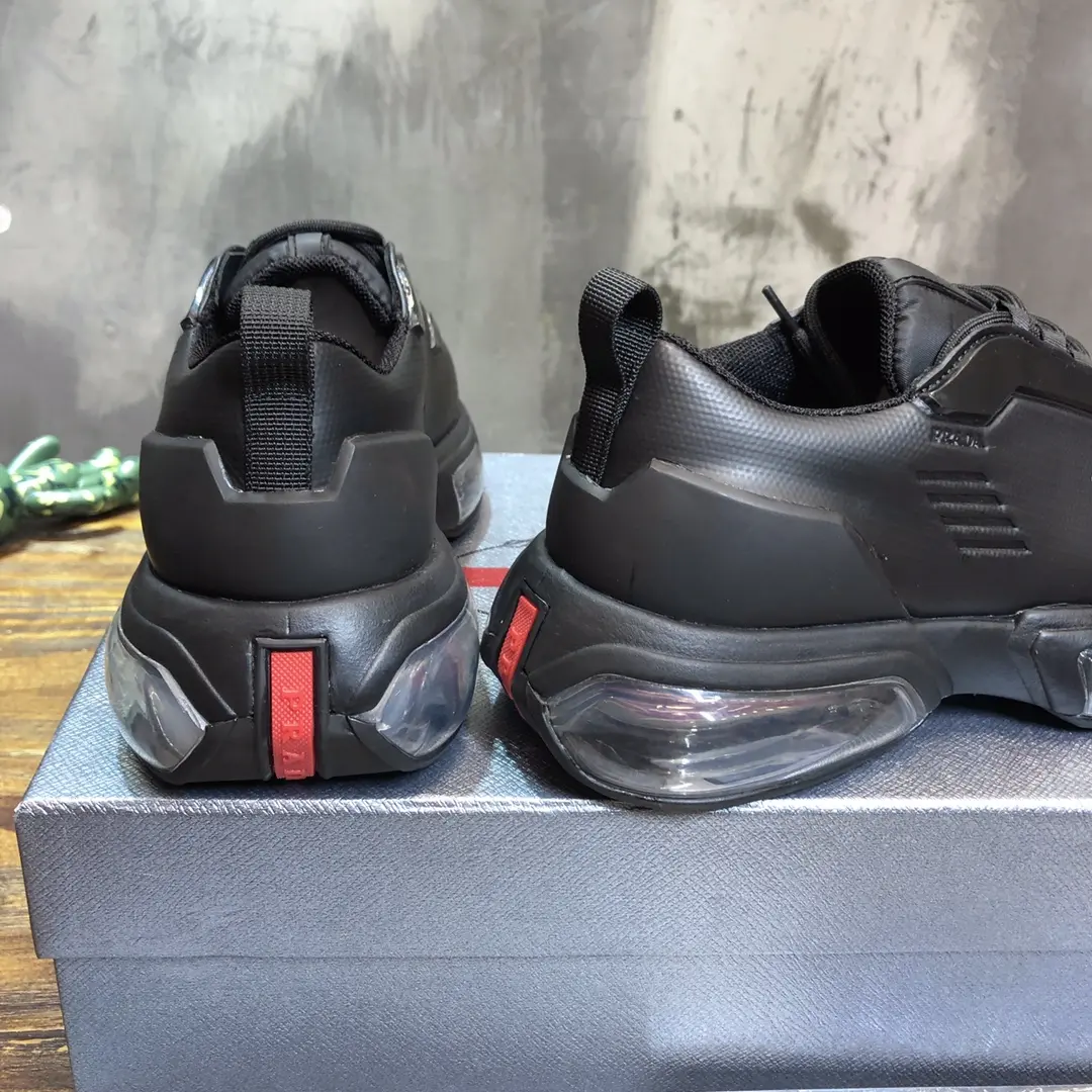 TravelReady Prada  Shoes Black Leather Style – Replica Prada Shoes & High Quality Prada Sneakers 234