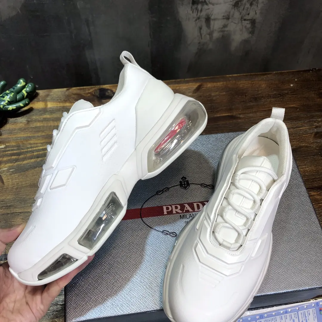 DailyWear Prada  Shoes White Low-Top Style – Replica Prada Shoes & High Quality Prada Sneakers 251