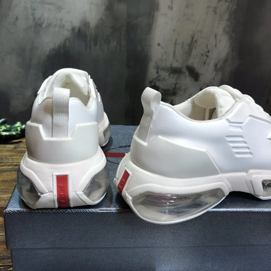 DailyWear Prada  Shoes White Low-Top Style – Replica Prada Shoes & High Quality Prada Sneakers 251