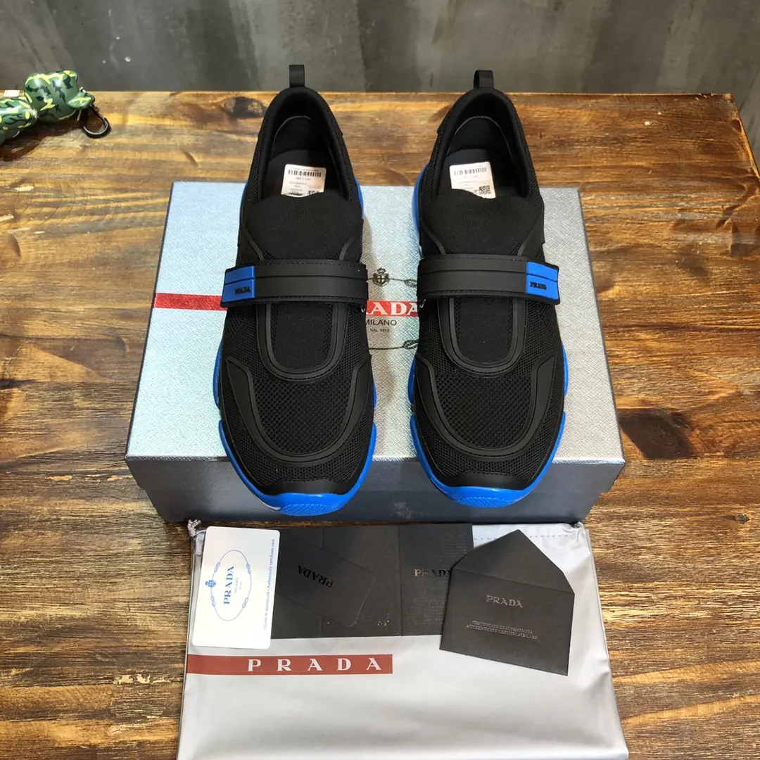 Prada Cloudbust Thunder Sneaker Black Blue – 1:1 Replica Prada Shoes High Quality Elegant 260