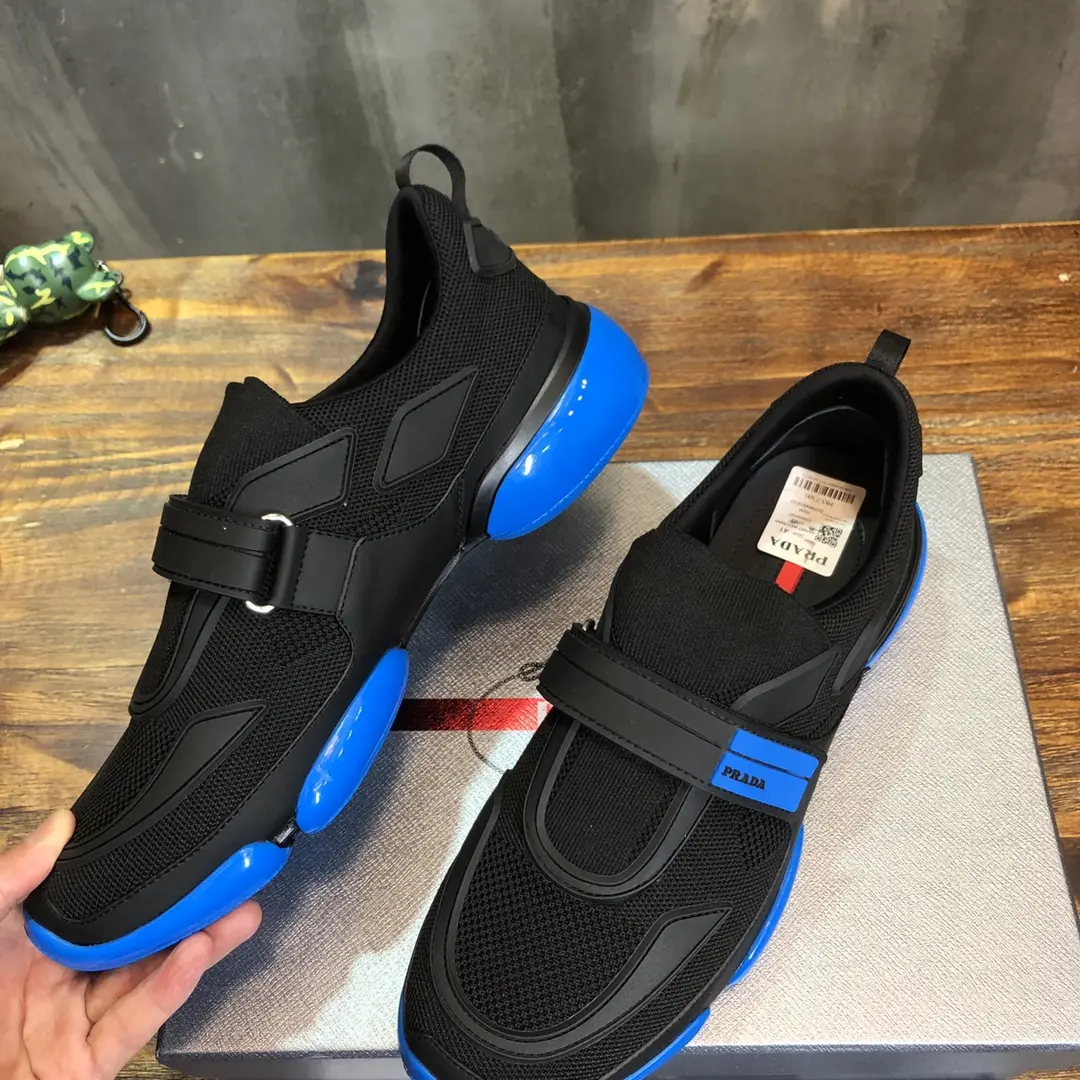 Prada Cloudbust Thunder Sneaker Black Blue – 1:1 Replica Prada Shoes High Quality Elegant 260