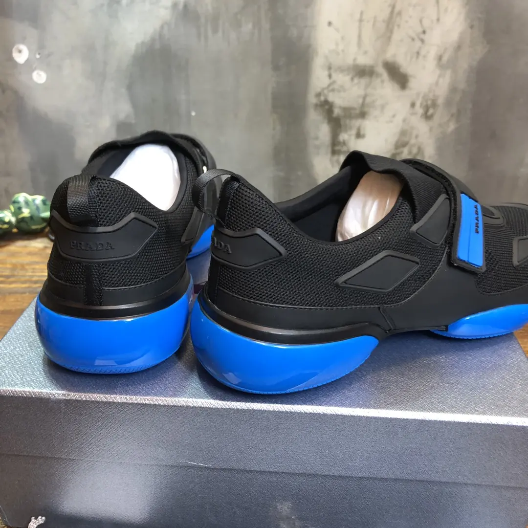 Prada Cloudbust Thunder Sneaker Black Blue – 1:1 Replica Prada Shoes High Quality Elegant 260
