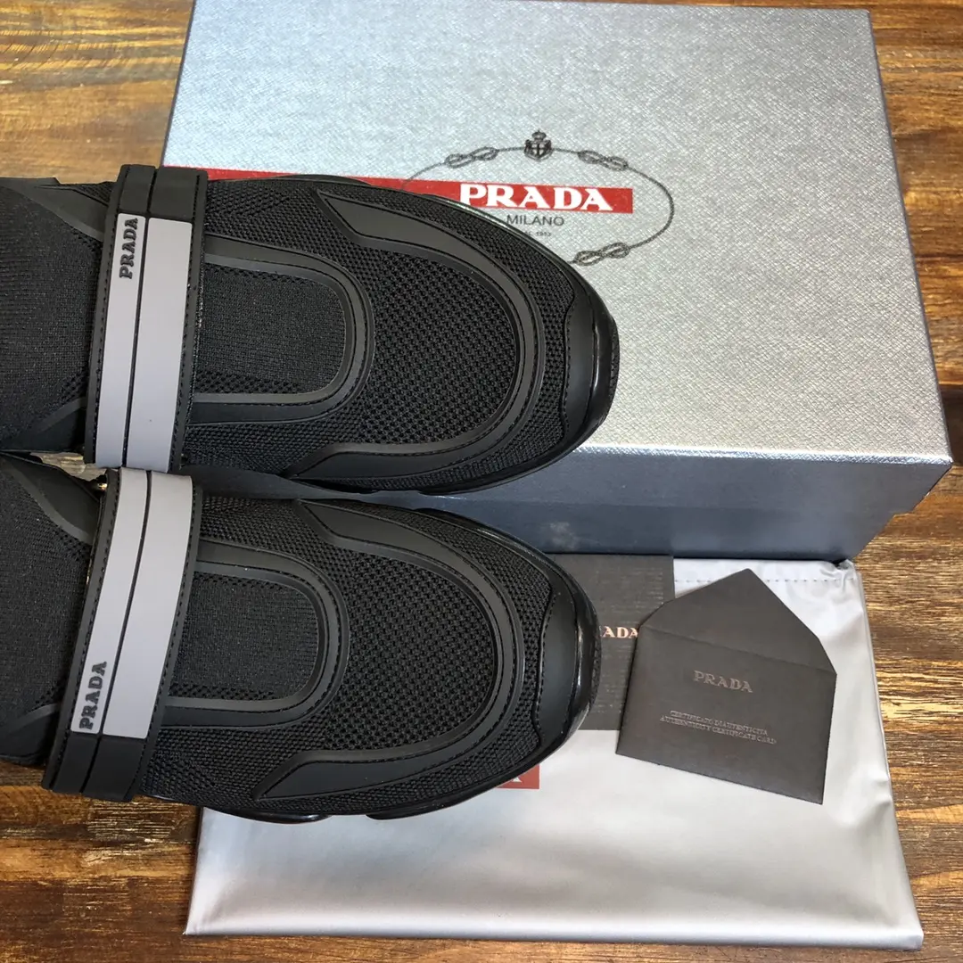 Prada Cloudbust Thunder Sneakers Black – Replica Prada Shoes & High Quality 1:1 Sneakers Seasonal 185