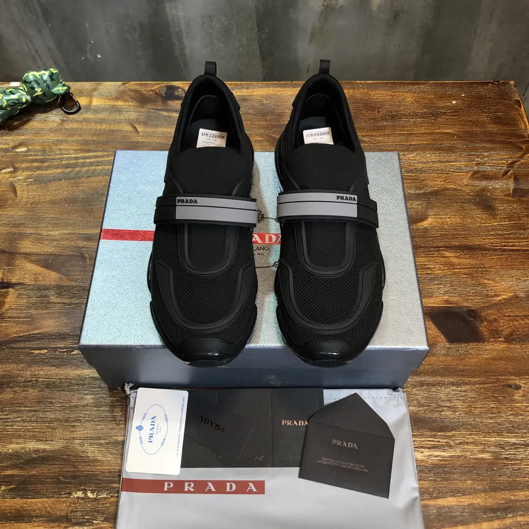 GoodFit Prada Cloudbust Thunder Sneakers Black – Replica Prada Shoes & High Quality Prada Sneakers Replica 245