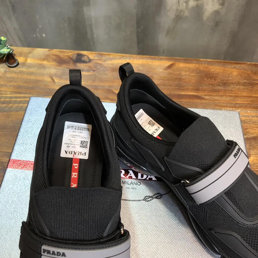 GoodFit Prada Cloudbust Thunder Sneakers Black – Replica Prada Shoes & High Quality Prada Sneakers Replica 245