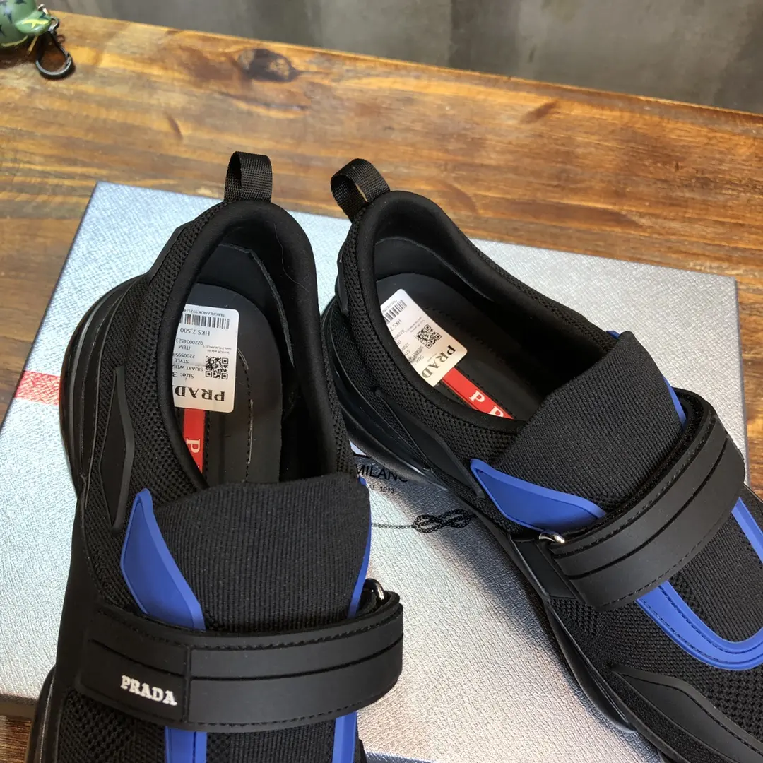 QuickDry Prada Cloudbust Thunder Sneakers Black Blue – Replica Prada Shoes & High Quality Prada Sneakers Replica 215