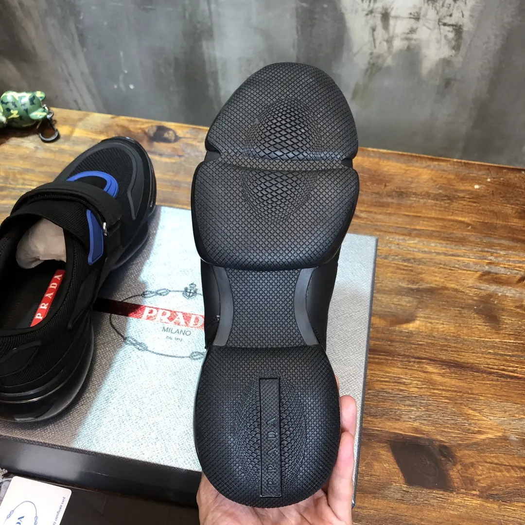 QuickDry Prada Cloudbust Thunder Sneakers Black Blue – Replica Prada Shoes & High Quality Prada Sneakers Replica 215