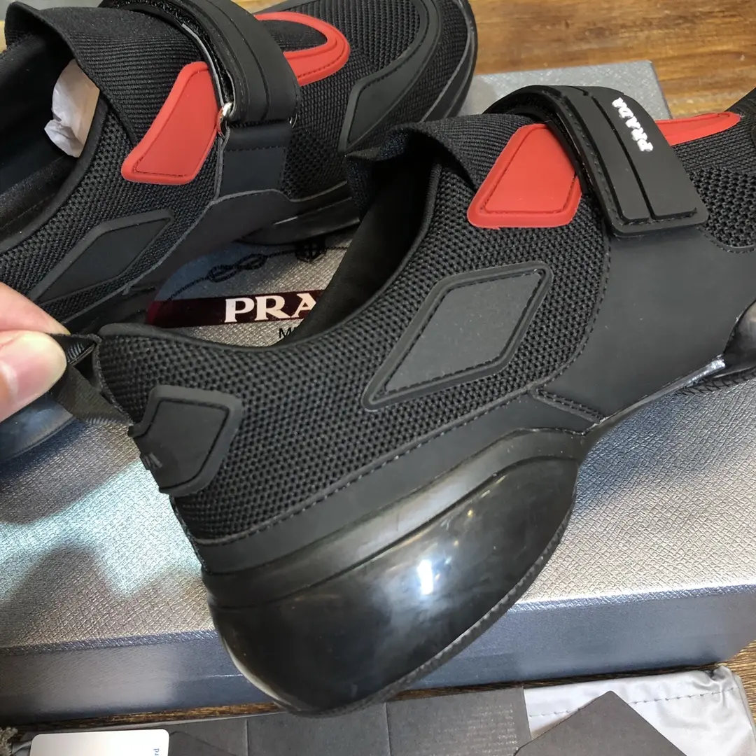 Prada Cloudbust Thunder Sneakers Black Red – High Quality Prada Sneakers Replica & 1:1 Replica Sneakers QuickDry 261