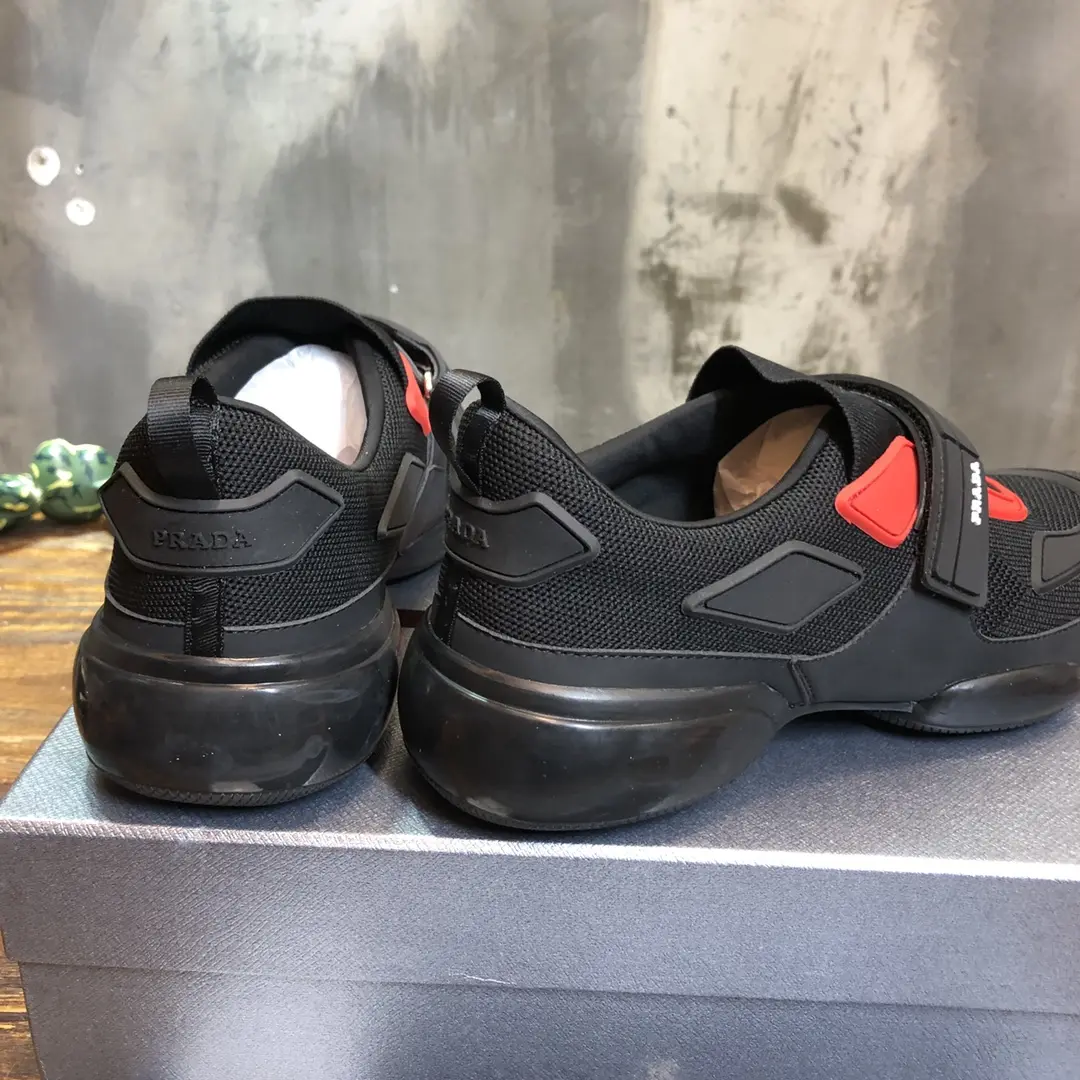 Prada Cloudbust Thunder Sneakers Black Red – High Quality Prada Sneakers Replica & 1:1 Replica Sneakers QuickDry 261