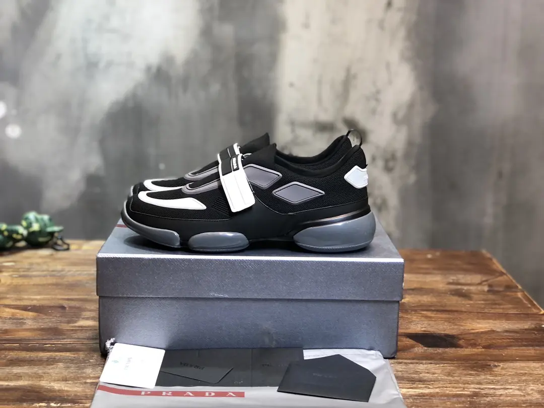 Prada Cloudbust Thunder Sneakers Black White – High Quality Prada Sneakers Replica & 1:1 Replica Sneakers Contemporary 188