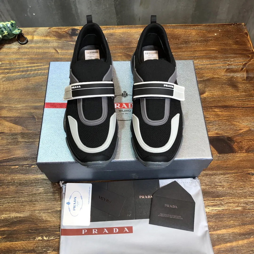 Prada Cloudbust Thunder Sneakers Black White – High Quality Prada Sneakers Replica & 1:1 Replica Sneakers Contemporary 188