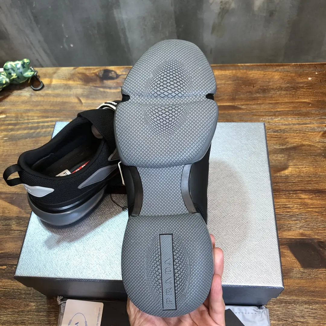 Prada Cloudbust Thunder Sneakers Black White – High Quality Prada Sneakers Replica & 1:1 Replica Sneakers Contemporary 188
