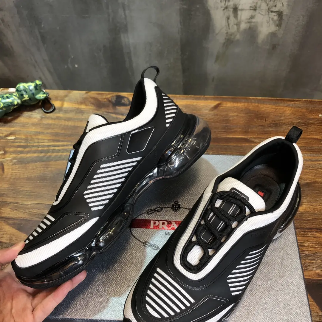 Prada Cloudbust Thunder Sneakers Black White – High Quality Replica Prada Shoes & 1:1 Replica Sneakers Durable 256