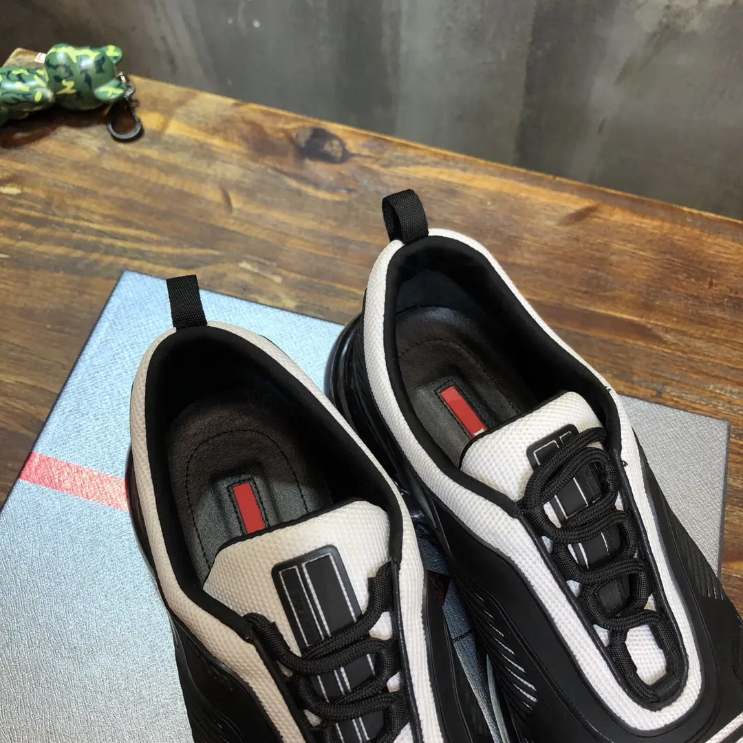 Prada Cloudbust Thunder Sneakers Black White – High Quality Replica Prada Shoes & 1:1 Replica Sneakers Durable 256