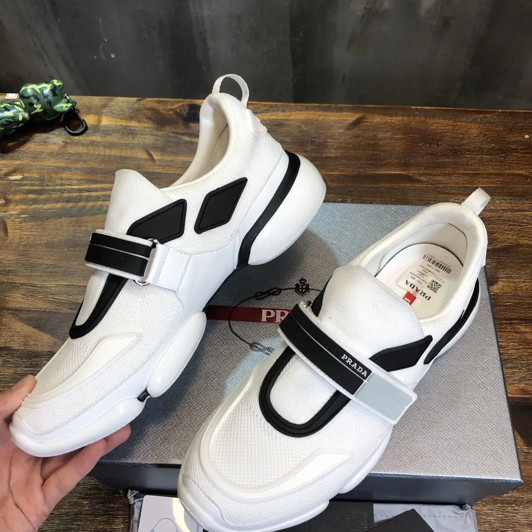 Thermal Prada Cloudbust Thunder Sneakers White Black – Replica Prada Shoes & High Quality Prada Sneakers Replica 250