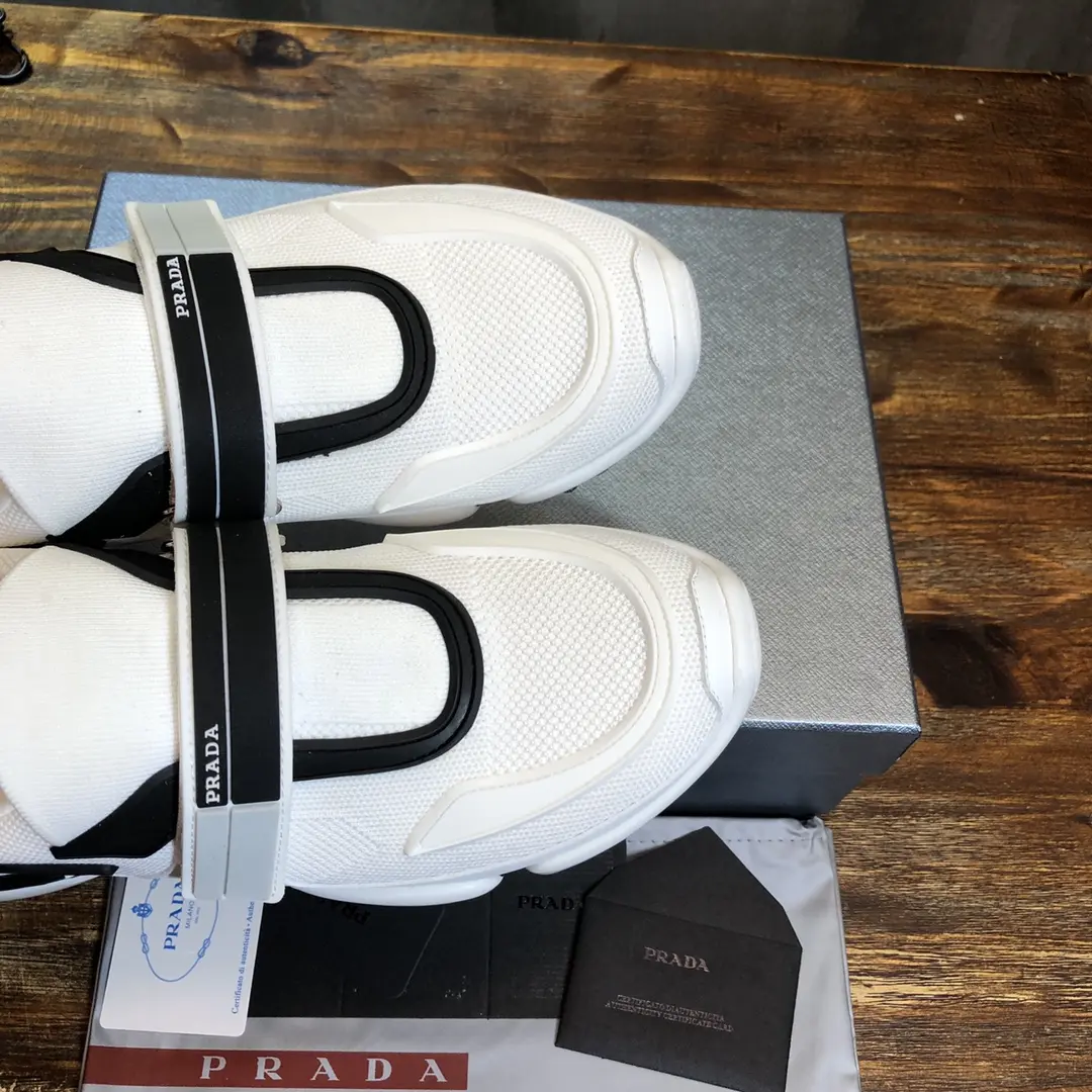 Thermal Prada Cloudbust Thunder Sneakers White Black – Replica Prada Shoes & High Quality Prada Sneakers Replica 250