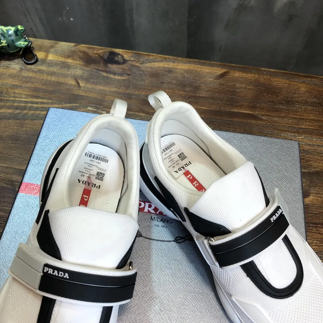 Thermal Prada Cloudbust Thunder Sneakers White Black – Replica Prada Shoes & High Quality Prada Sneakers Replica 250