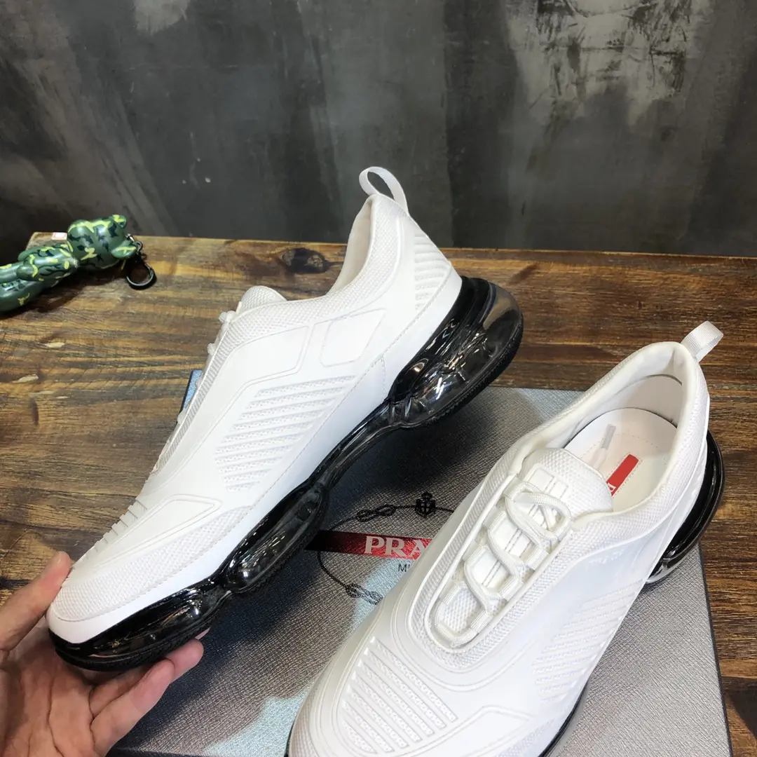 Prada Cloudbust Thunder Sneakers White Low-Top – Replica Prada Shoes & High Quality 1:1 Replica Sneakers DailyWear 254