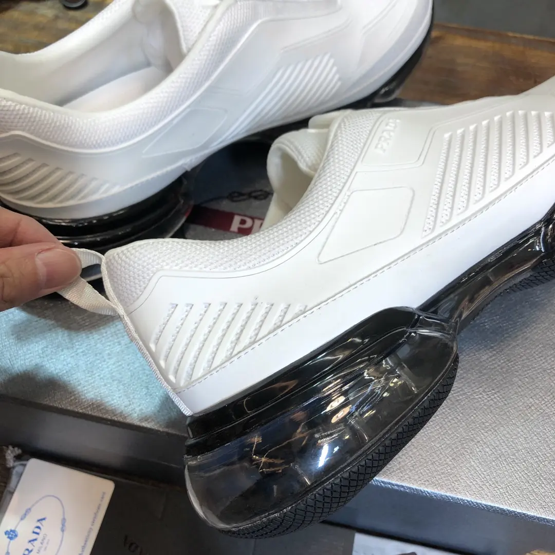 Prada Cloudbust Thunder Sneakers White Low-Top – Replica Prada Shoes & High Quality 1:1 Replica Sneakers DailyWear 254