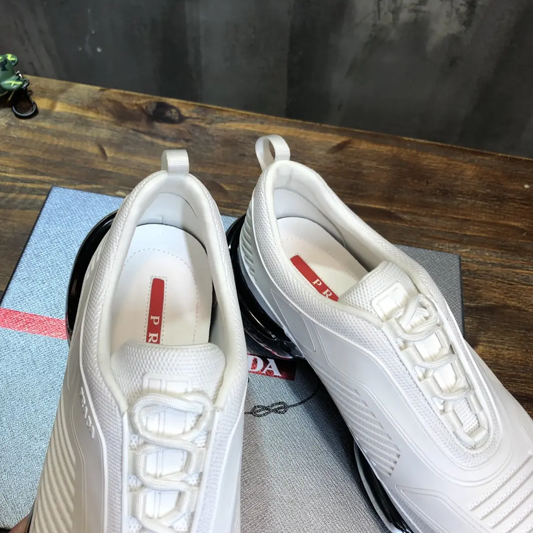 Prada Cloudbust Thunder Sneakers White Low-Top – Replica Prada Shoes & High Quality 1:1 Replica Sneakers DailyWear 254