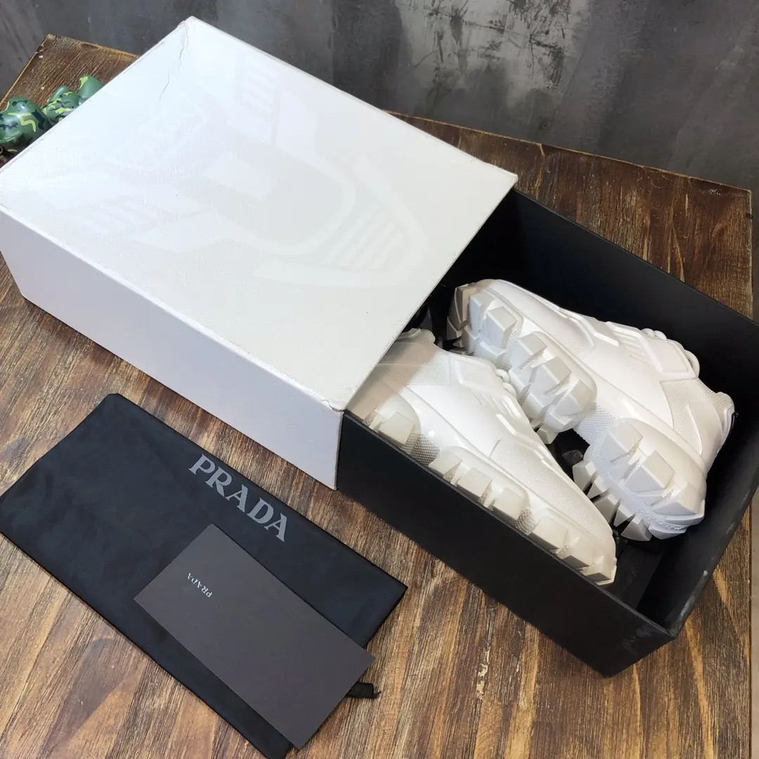 Prada Transformer White Sneakers – High Quality Replica Prada Shoes & 1:1 Sneakers HighPerformance 236