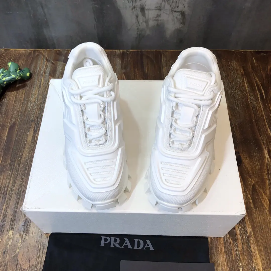 Prada Transformer White Sneakers – High Quality Replica Prada Shoes & 1:1 Sneakers HighPerformance 236