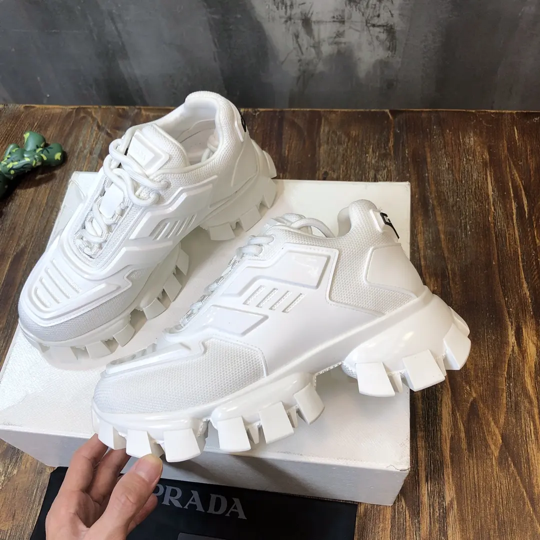 Prada Transformer White Sneakers – High Quality Replica Prada Shoes & 1:1 Sneakers HighPerformance 236