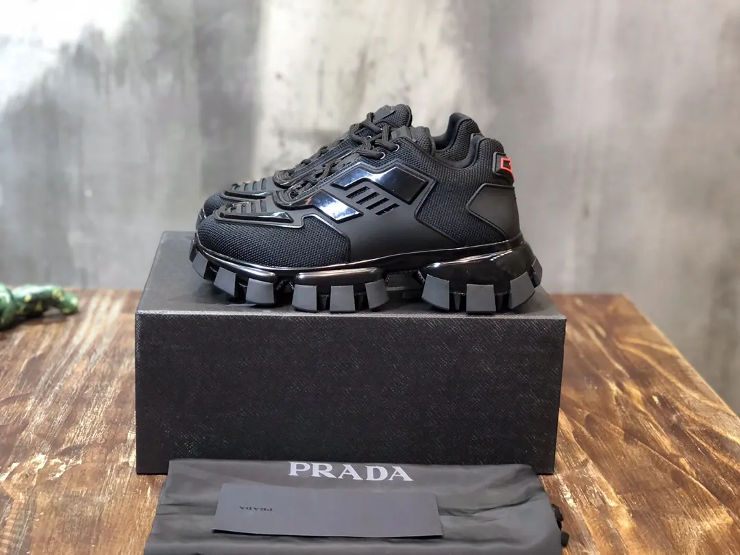 Bold Prada Transformers Black Sneakers – High Quality Replica Prada Shoes 1:1 Sneakers 238